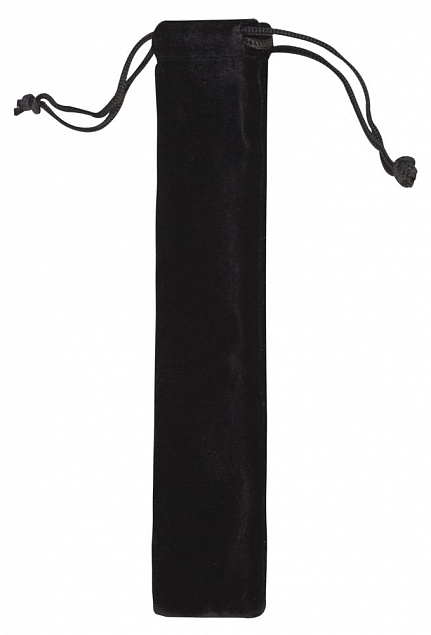 Ручка шариковая Banzai Soft Touch, черная с логотипом  заказать по выгодной цене в кибермаркете AvroraStore