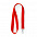Ланъярд из полиестера HOST, Красный с логотипом  заказать по выгодной цене в кибермаркете AvroraStore