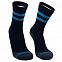 Водонепроницаемые носки Running Lite, черные с голубым с логотипом  заказать по выгодной цене в кибермаркете AvroraStore