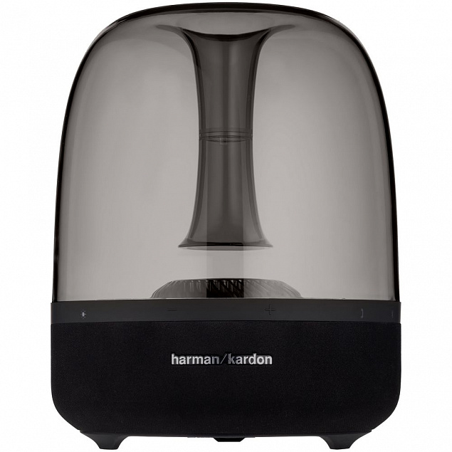 Беспроводная колонка Harman Kardon Aura Studio 2, черная с логотипом  заказать по выгодной цене в кибермаркете AvroraStore