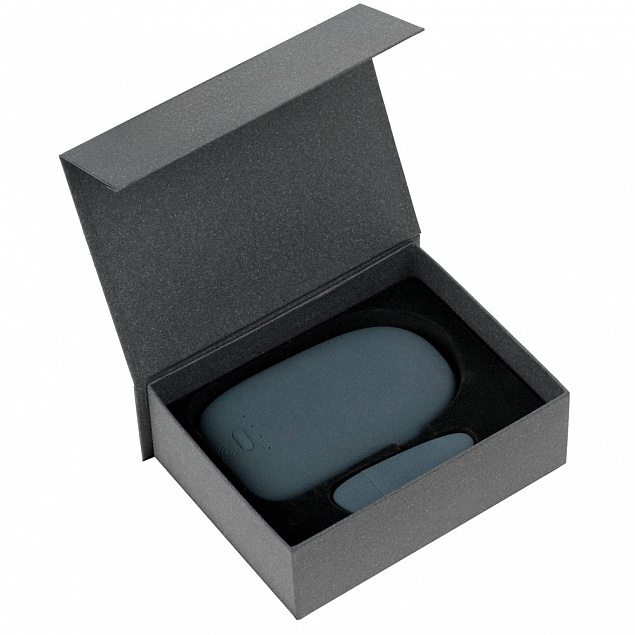 Набор Pebble Wireless, серо-синий с логотипом  заказать по выгодной цене в кибермаркете AvroraStore