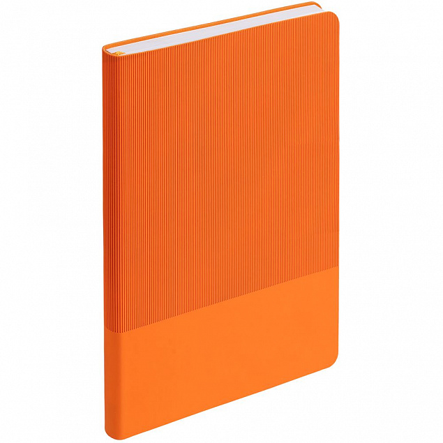 Ежедневник Vale, недатированный, оранжевый с логотипом  заказать по выгодной цене в кибермаркете AvroraStore