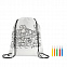 Нетканый мешок на шнурке с логотипом  заказать по выгодной цене в кибермаркете AvroraStore