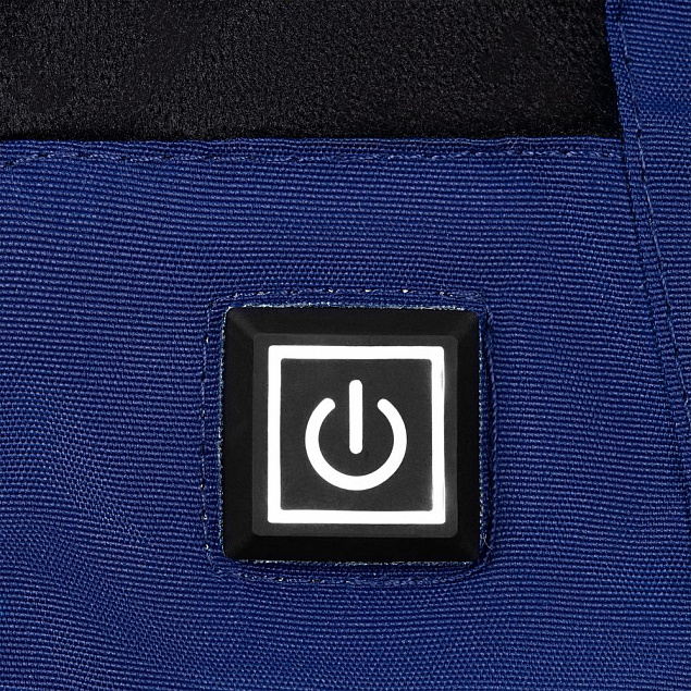 Куртка с подогревом Thermalli Pila, черная с логотипом  заказать по выгодной цене в кибермаркете AvroraStore