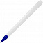 Ручка шариковая Beo Sport, белая с синим с логотипом  заказать по выгодной цене в кибермаркете AvroraStore