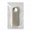 USB flash-карта SMART (8Гб), серебристая, 3,9х1,2х0,4 см, металл с логотипом  заказать по выгодной цене в кибермаркете AvroraStore