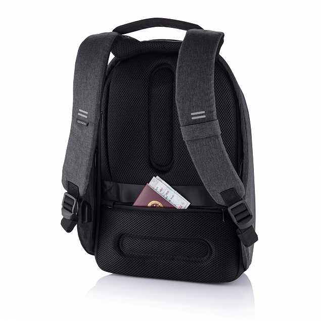 Антикражный рюкзак Bobby Hero  XL, черный с логотипом  заказать по выгодной цене в кибермаркете AvroraStore