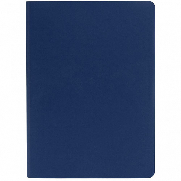 Ежеднвеник Flex Shall, датированный, синий с логотипом  заказать по выгодной цене в кибермаркете AvroraStore
