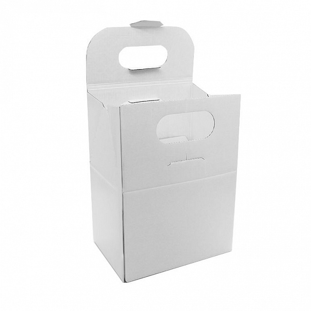 Коробка Coffee Box (белый) с логотипом  заказать по выгодной цене в кибермаркете AvroraStore
