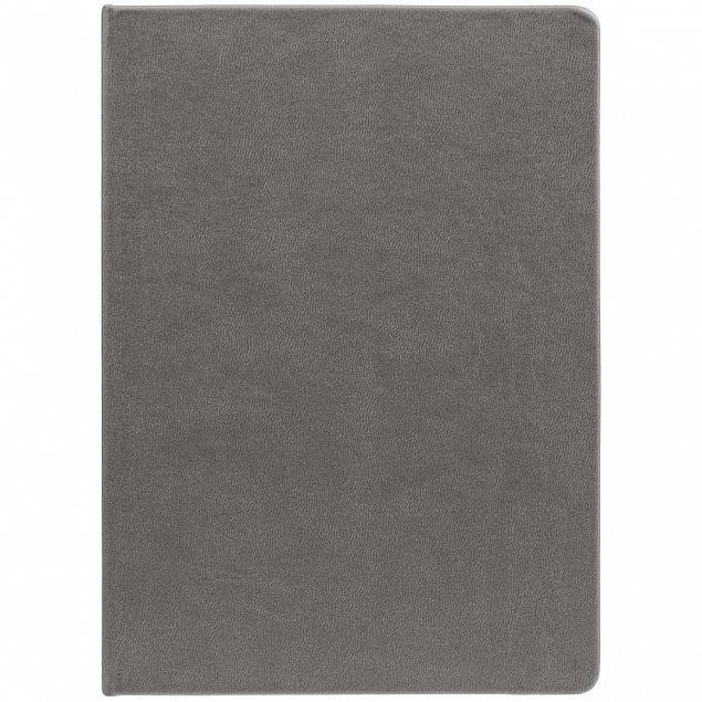Ежедневник New Latte, недатированный, серый с логотипом  заказать по выгодной цене в кибермаркете AvroraStore