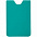 Чехол для карточки Dorset, бирюзовый с логотипом  заказать по выгодной цене в кибермаркете AvroraStore