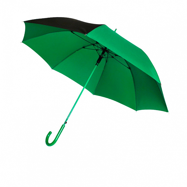 Зонт-трость Vivo - Зеленый FF с логотипом  заказать по выгодной цене в кибермаркете AvroraStore