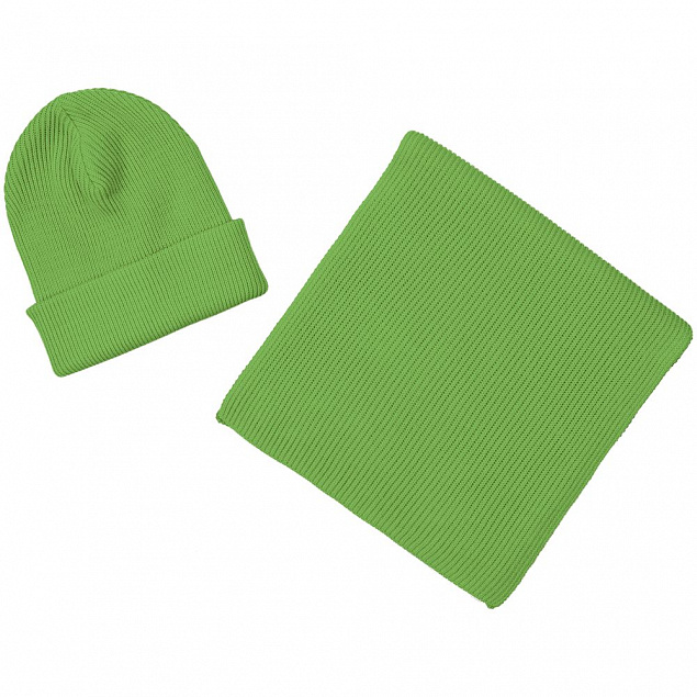 Шапка Life Explorer, зеленая с логотипом  заказать по выгодной цене в кибермаркете AvroraStore