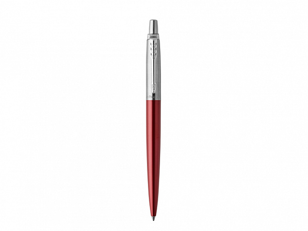 Ручка Parker шариковая Jotter Essential, Kensington Red CT с логотипом  заказать по выгодной цене в кибермаркете AvroraStore
