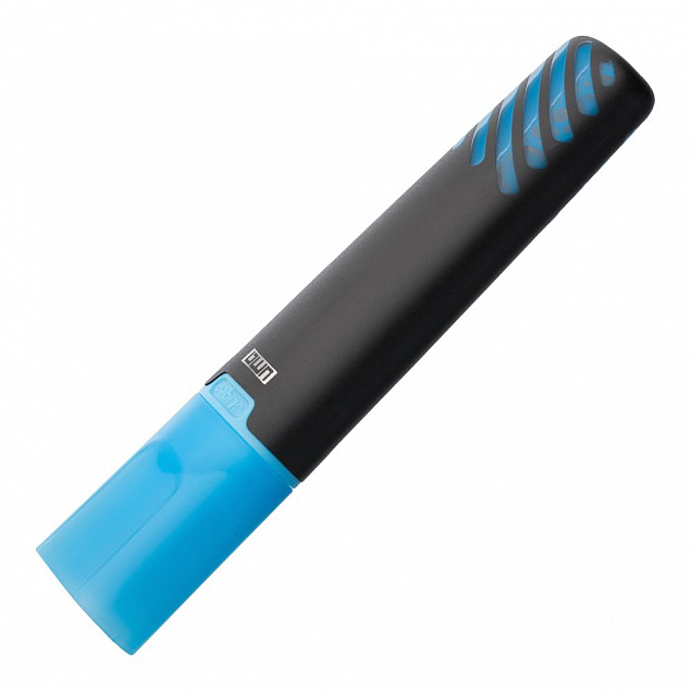 Маркер текстовый Liqeo, голубой с логотипом  заказать по выгодной цене в кибермаркете AvroraStore