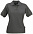 Рубашка поло женская SEMORA, черная с логотипом  заказать по выгодной цене в кибермаркете AvroraStore