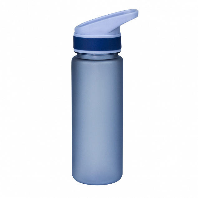 Спортивная бутылка для воды, Forza, 600 ml, синяя с логотипом  заказать по выгодной цене в кибермаркете AvroraStore