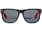 Очки солнцезащитные Retro, красный с логотипом  заказать по выгодной цене в кибермаркете AvroraStore