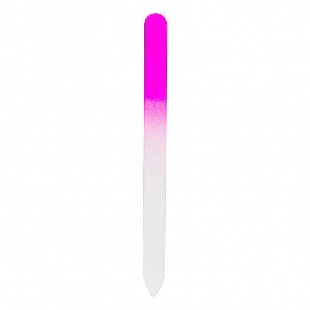 Стеклянная пилочка для ногтей,розовый с логотипом  заказать по выгодной цене в кибермаркете AvroraStore