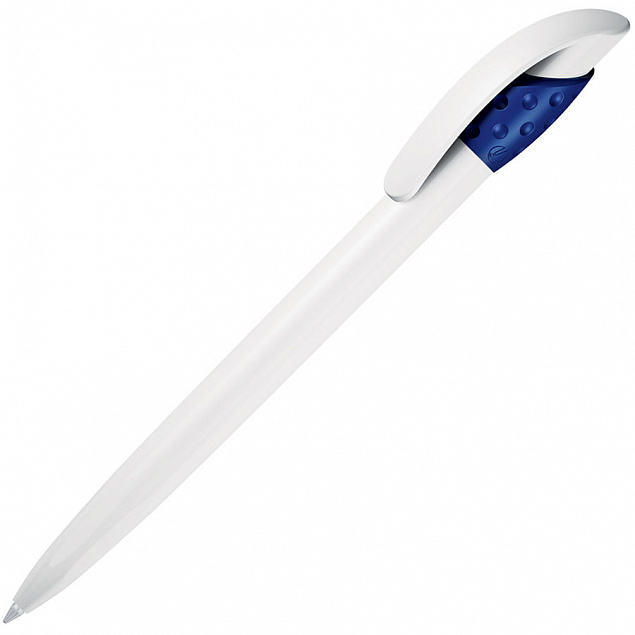 Ручка шариковая GOLF WHITE с логотипом  заказать по выгодной цене в кибермаркете AvroraStore