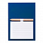 Блокнот с магнитом YAKARI, 40 листов, карандаш в комплекте, синий, картон с логотипом  заказать по выгодной цене в кибермаркете AvroraStore