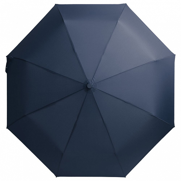 Зонт складной AOC, черный с логотипом  заказать по выгодной цене в кибермаркете AvroraStore