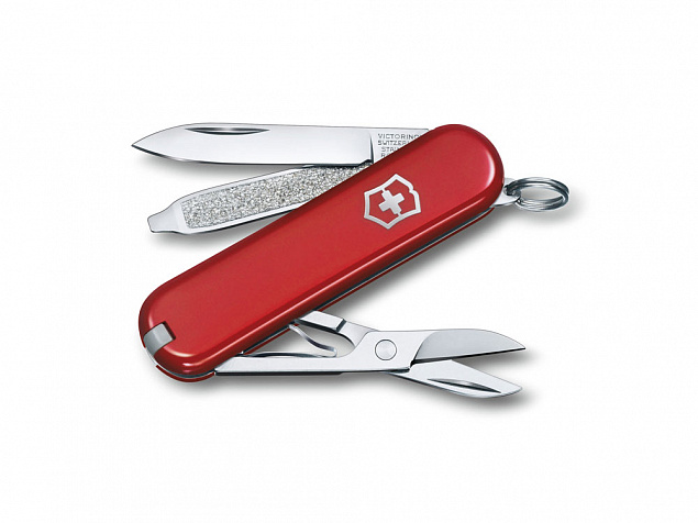 Нож-брелок Classic «Style Icon», 58 мм, 7 функций с логотипом  заказать по выгодной цене в кибермаркете AvroraStore