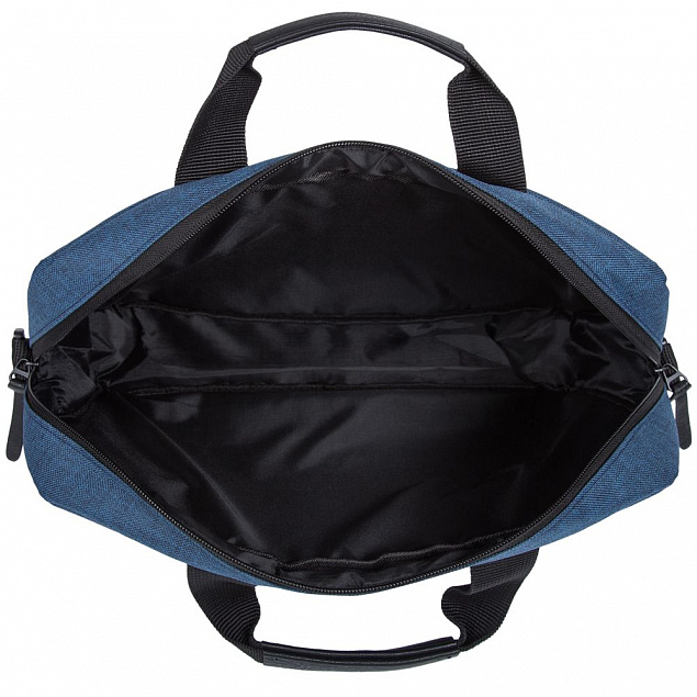Конференц-сумка Burst, синяя с логотипом  заказать по выгодной цене в кибермаркете AvroraStore