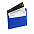 Держатель банковских купюр Versal - Синий HH с логотипом  заказать по выгодной цене в кибермаркете AvroraStore