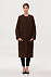 Кардиган женский Warmheart, коричневый с логотипом  заказать по выгодной цене в кибермаркете AvroraStore