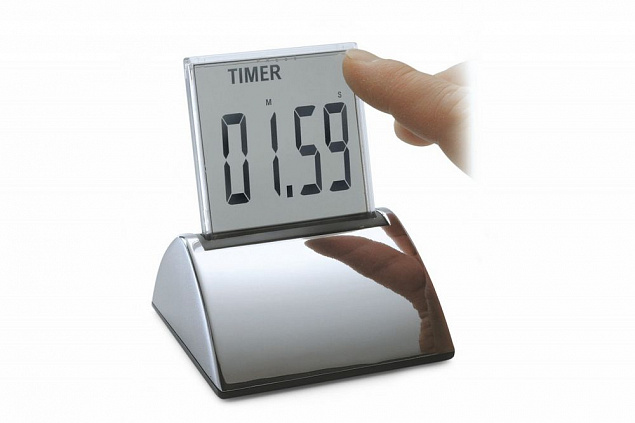 Настольные часы Touch с логотипом  заказать по выгодной цене в кибермаркете AvroraStore