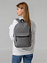 Городской рюкзак Manifest из светоотражающей ткани, серый с логотипом  заказать по выгодной цене в кибермаркете AvroraStore