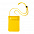 Водонепроницаемая  сумка LANKA, Желтый с логотипом  заказать по выгодной цене в кибермаркете AvroraStore