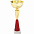 Кубок Kudos, малый, красный с логотипом  заказать по выгодной цене в кибермаркете AvroraStore