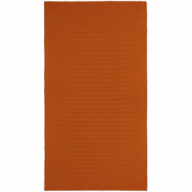 Плед Field, оранжевый с логотипом  заказать по выгодной цене в кибермаркете AvroraStore