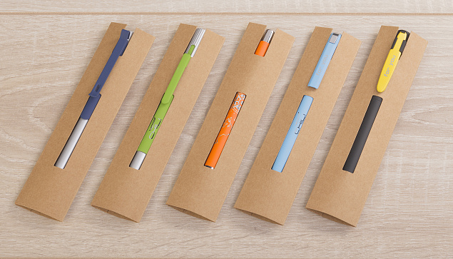 Футляр "Craft" для ручки/карандаша, картон с логотипом  заказать по выгодной цене в кибермаркете AvroraStore