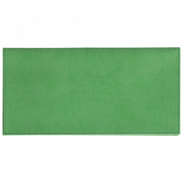 Органайзер для авиабилетов Twill, зеленый с логотипом  заказать по выгодной цене в кибермаркете AvroraStore