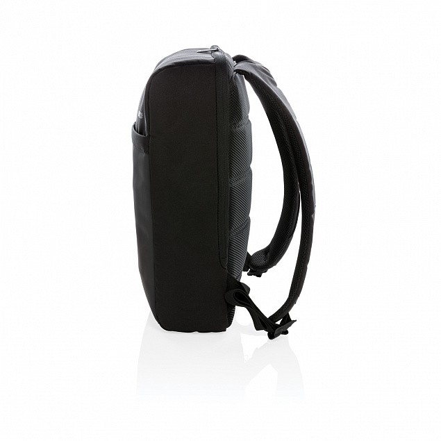 Антикражный рюкзак Swiss Peak 15"  с RFID защитой и разъемом USB, черный с логотипом  заказать по выгодной цене в кибермаркете AvroraStore