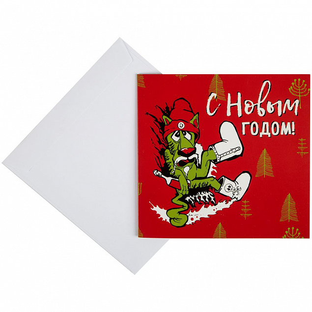 Набор Warmest Wishes: 3 открытки с конвертами с логотипом  заказать по выгодной цене в кибермаркете AvroraStore