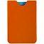 Чехол для карточки Dorset, оранжевый с логотипом  заказать по выгодной цене в кибермаркете AvroraStore