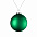 Елочный шар Finery Matt, 8 см, матовый зеленый с логотипом  заказать по выгодной цене в кибермаркете AvroraStore