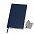 Бизнес-блокнот "Funky", 130*210 мм, темно-синий, голубой форзац, мягкая обложка, в линейку с логотипом  заказать по выгодной цене в кибермаркете AvroraStore