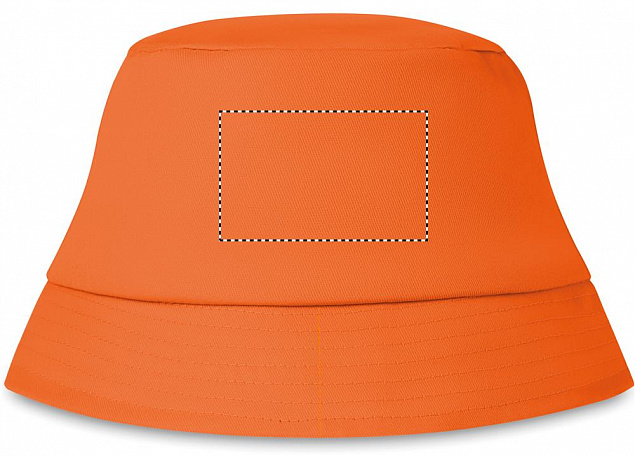 Шляпа пляжная 160 gr/m² с логотипом  заказать по выгодной цене в кибермаркете AvroraStore