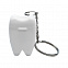 Брелок с зубной нитью, белый с логотипом  заказать по выгодной цене в кибермаркете AvroraStore