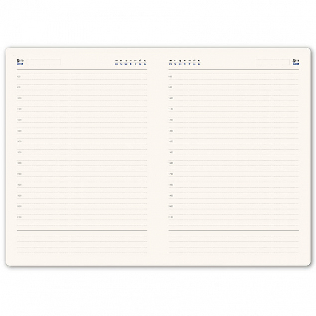 Ежедневник недатированный SALLY, A6, серый, кремовый блок с логотипом  заказать по выгодной цене в кибермаркете AvroraStore