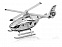 Часы Вертолет, серебристый с логотипом  заказать по выгодной цене в кибермаркете AvroraStore