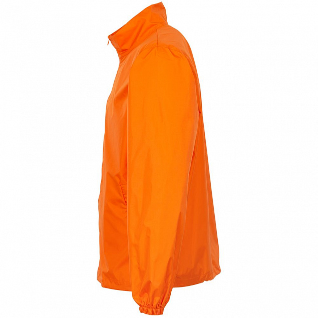 Ветровка Unit Kivach, оранжевая с логотипом  заказать по выгодной цене в кибермаркете AvroraStore
