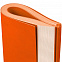 Ежедневник Flat Maxi, недатированный, оранжевый с логотипом  заказать по выгодной цене в кибермаркете AvroraStore