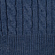 Шарф Heat Trick, синий меланж с логотипом  заказать по выгодной цене в кибермаркете AvroraStore