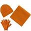 Перчатки Real Talk, оранжевые с логотипом  заказать по выгодной цене в кибермаркете AvroraStore
